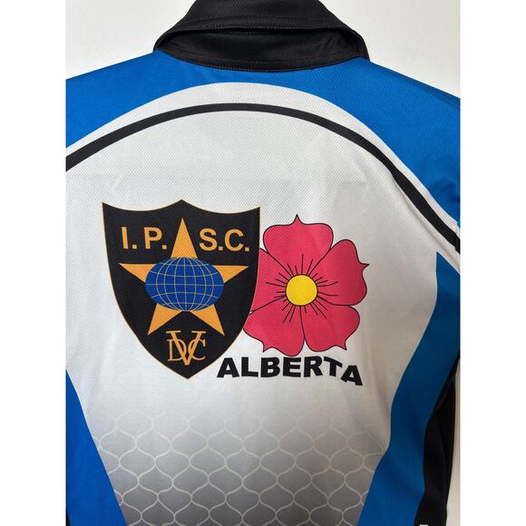 Fuzion Kobe Sportswear Polo Shirt Jersey 2016 Nationals Alberta Canada Curling L - Picture 9 of 11